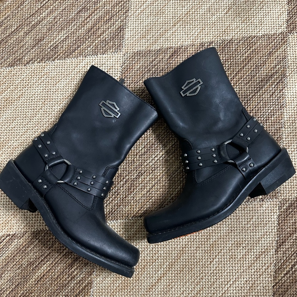 Harley-Davidson Black Riding Boots